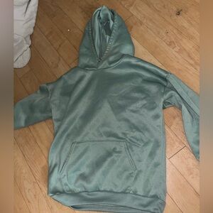 Teal SHEIN hoodie